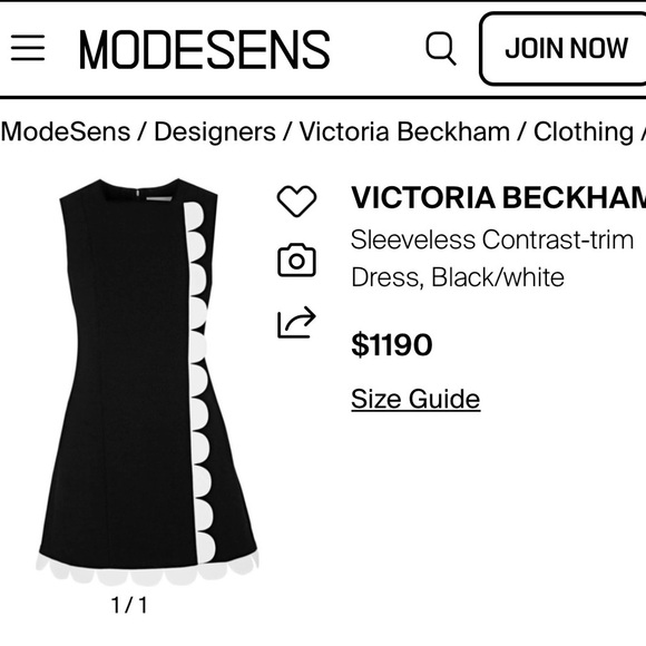 Victoria Beckham Dresses & Skirts - Victoria Victoria Beckham Black White Mini Cocktail Formal Wedding Party Dress 2